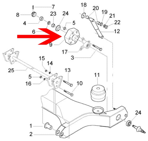 Rear Axle Shaft